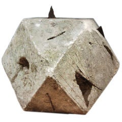 Antique Polyhedron Sun Dial