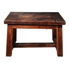 Large Scale Oak Work Table