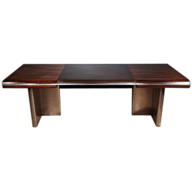 Large Scale International Modern Style Desk For Sale