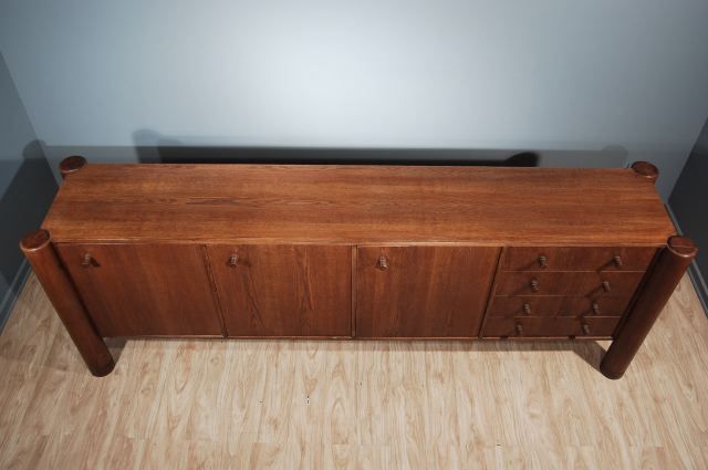 Modernist Oak Enfilade