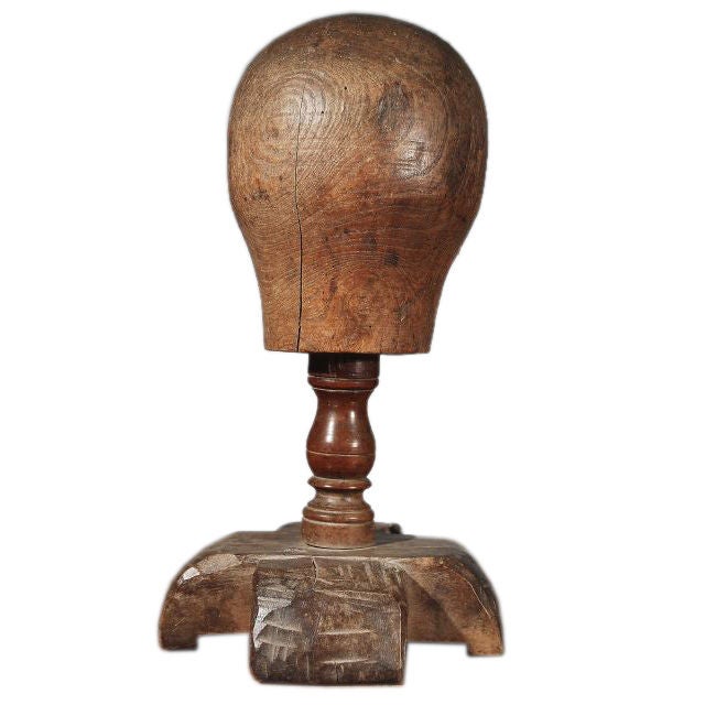 18th French Wig Stand For Sale