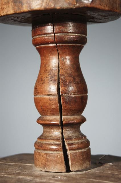 antique wig stand