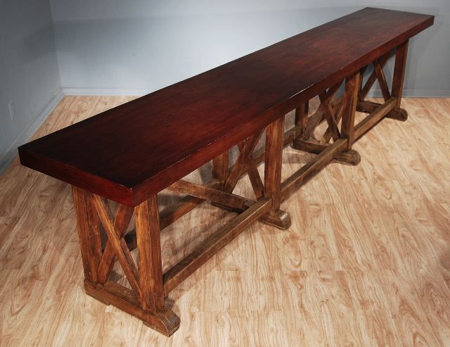 A French Mahogany and Beechwood Table For Sale 2