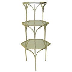 Used Nest of Three Garden Tables