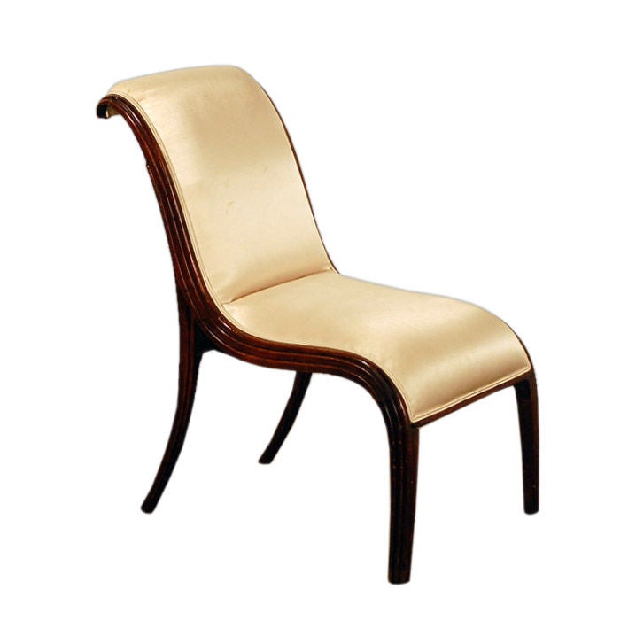 Elegant Art Deco side chair