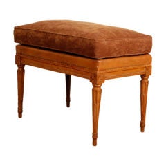Elegant period Louis XVI bench / stool