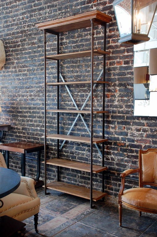 industrial bookcase tall