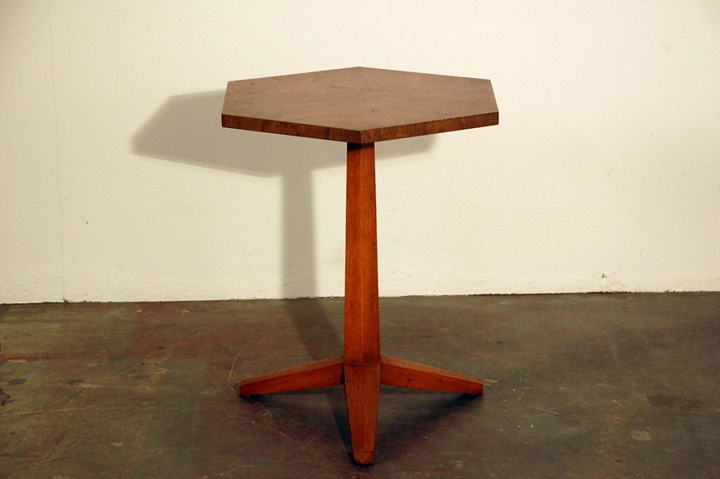 Hexagonal occasional / tea table