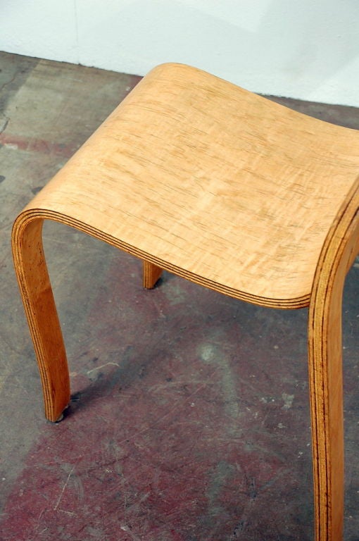 Sculptural bentwood chair in the style of Hans Pieck 3