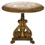 18th C. LXVI Table w/Later Faux Marble Top (GMD#1785)