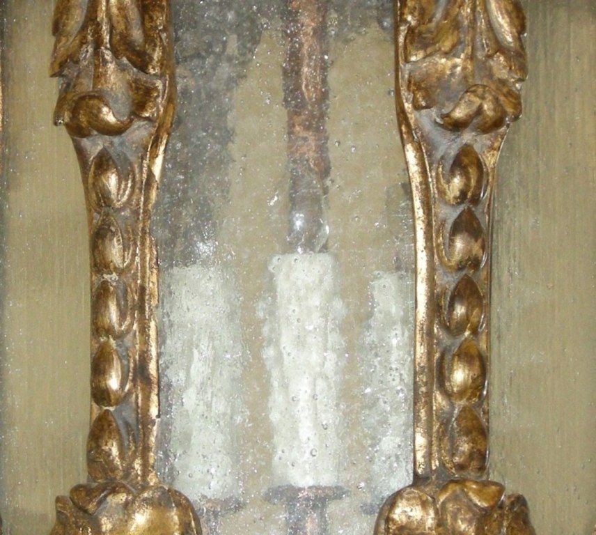 Wood Louis XVI Style Giltwood Lantern (GMD#2513)