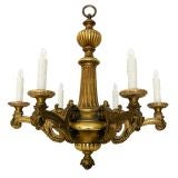 Louis XVI Style Giltwood Chandelier (GMD#2547)