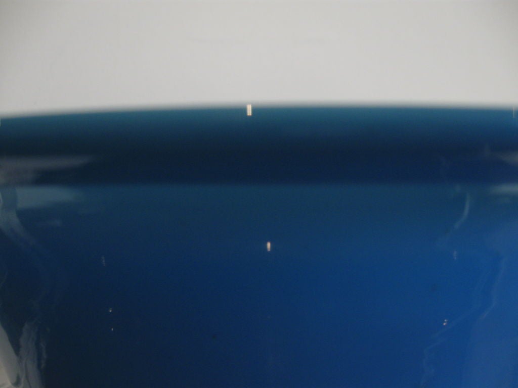 Opaline Glass BLUE OPALINE GLASS BOWL