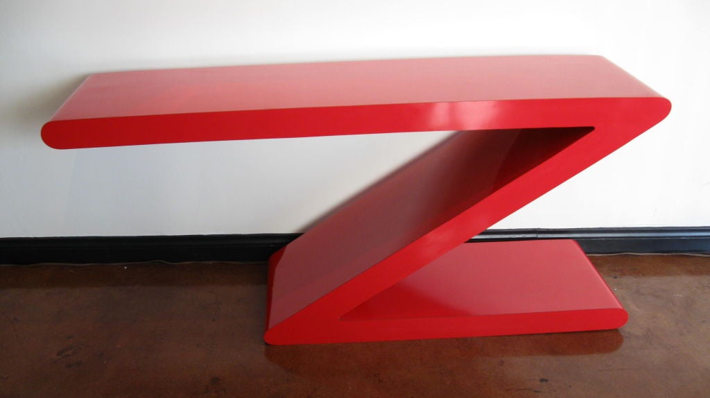 MODERN " Z "  CONSOLE
