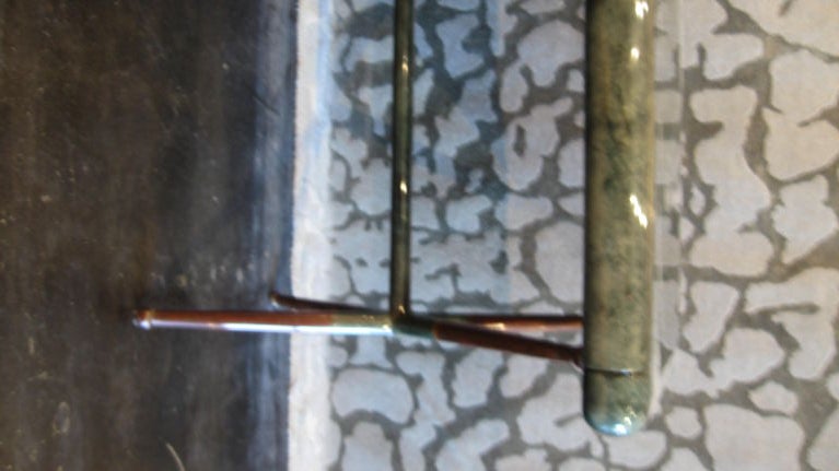 American GREEN GOAT SKIN CONSOLE