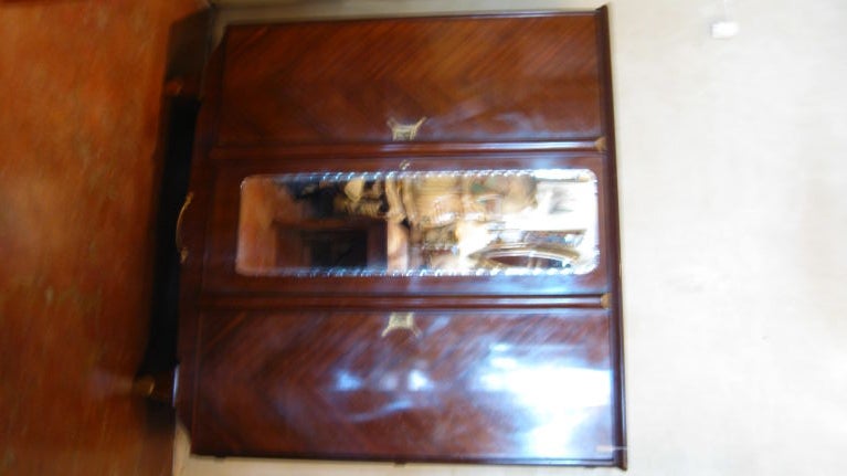 1920'S ROSEWOOD FRENCH AMOIRE
