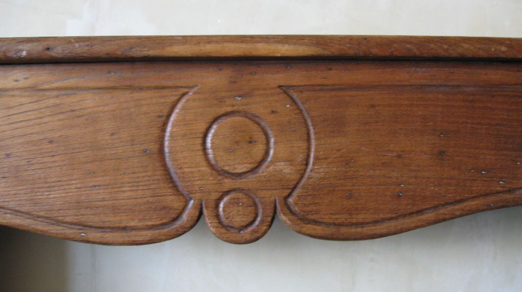 REGENCY WALNUT FIREPLACE  MANTLE 1