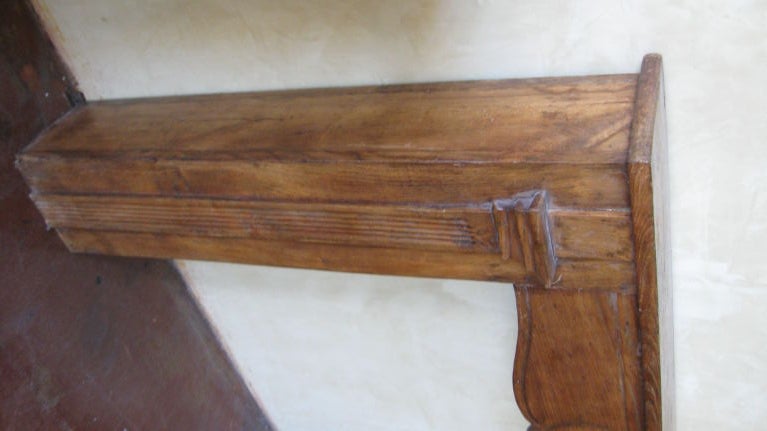 REGENCY WALNUT FIREPLACE  MANTLE 4