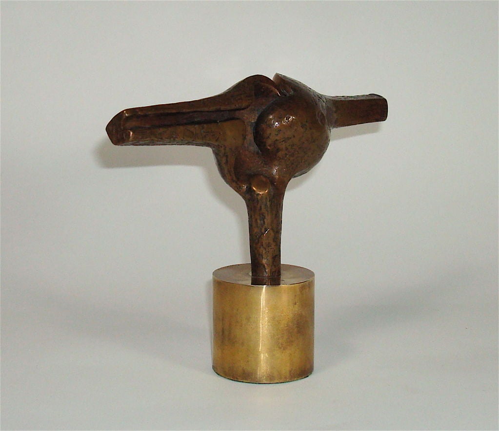 Signed Bronze Sculpture. Cast at Fundiciones Fernandez, Madrid, Spain.  <br />
Marked 42 of 30. Book documenting his work both small and large throughout <br />
Spain included.