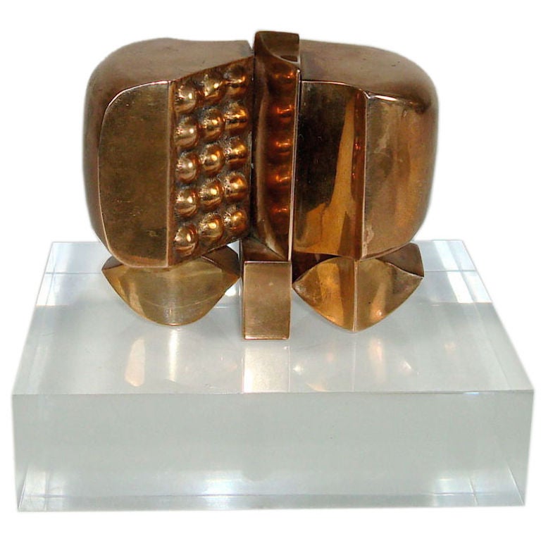 Bronze sculpture by Jose Luis Sanchez, Spanish, b 1926