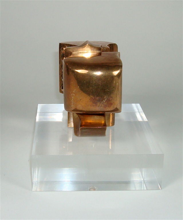 Bronze sculpture by Jose Luis Sanchez, Spanish, b 1926 In Excellent Condition In Chicago, IL