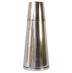 Silver plate Cocktail Shaker by Napier