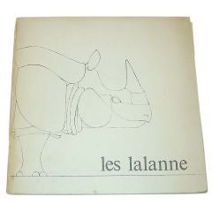 Soft cover catalogue, " Les Lalanne"