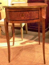 French Louis XV Style Kidney Shaped Writing Table.