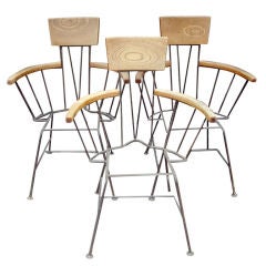 Set of Five Paul McCobb Armchairs in Great Form 10