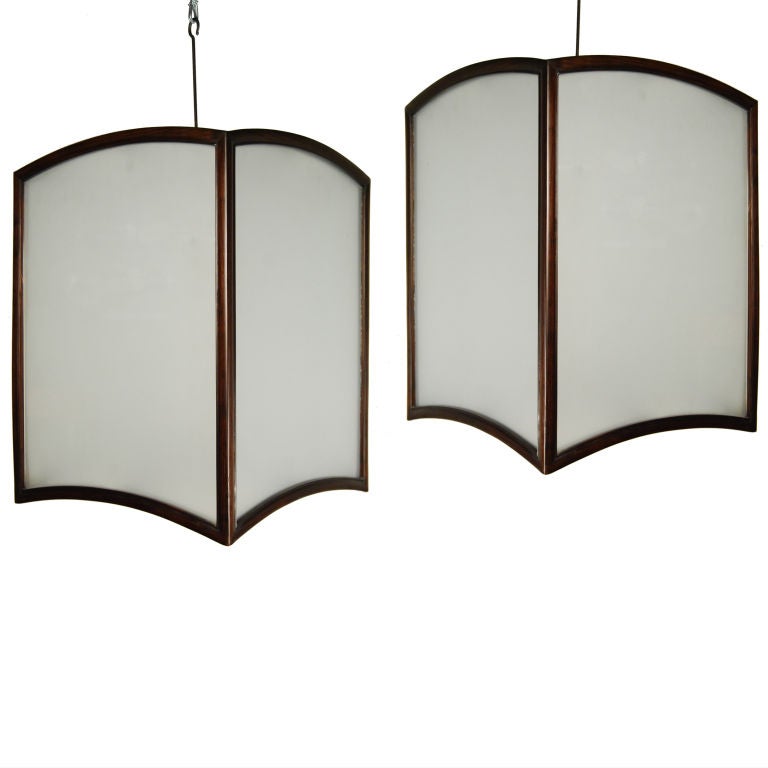 Pair of Blackwood Lanterns