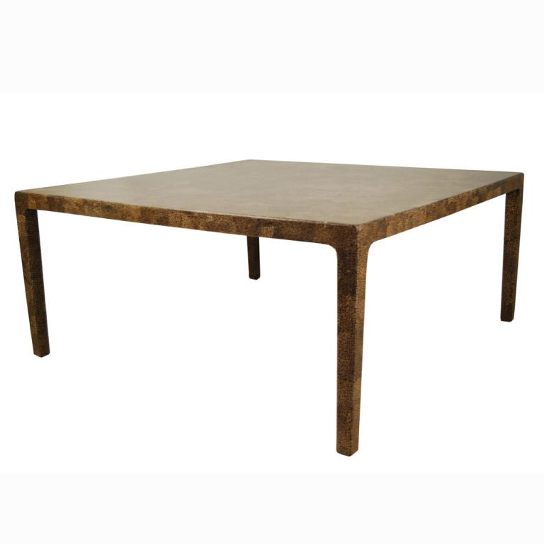 Egg Shell Lacquered Table