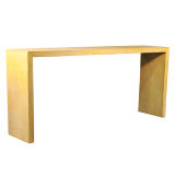 Hide Covered Altar Table