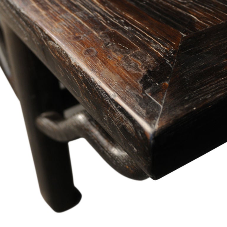 Low Table with Rolling Apron