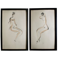 Pair of Erotic Nudes by Berry Horton