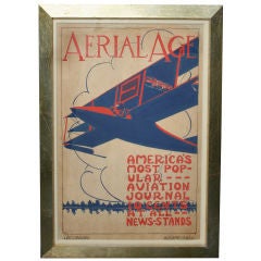 Aerial Age Original Artwork Bi-Plane