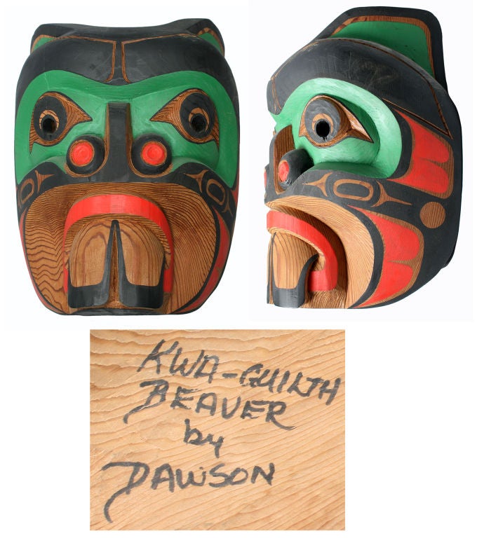 american indian masks