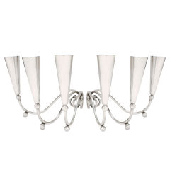 Sterling Pair of Candelabrum