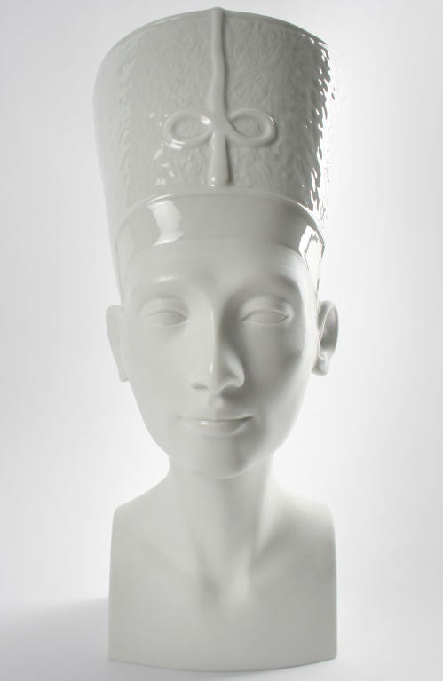 Rosenthal Porcelain Bust of Egyptian Queen Nefertiti 1
