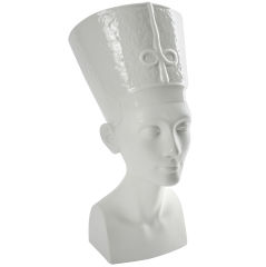 Vintage Rosenthal Porcelain Bust of Egyptian Queen Nefertiti