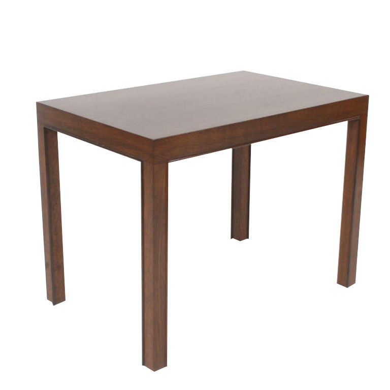 Edward Wormley Side Table with Rosewood Piped Edge