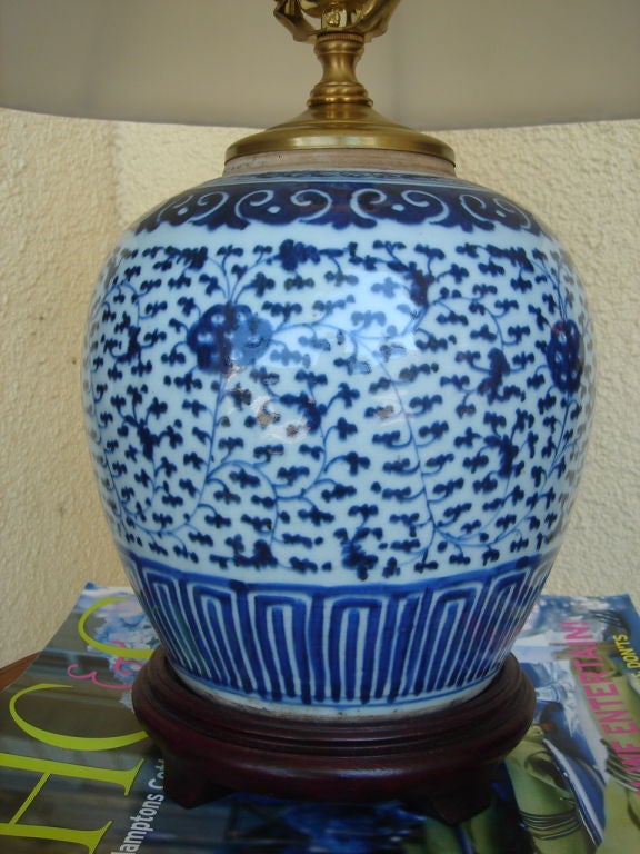 Pair of MING DYNASTY LAMPS