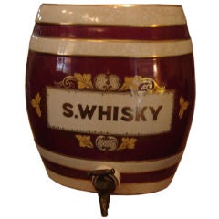 Antique S. WHISKY CONTAINER