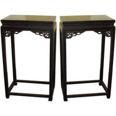 Pair Of Planter Stands Tea Tables