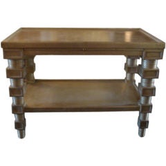 Silver/gold Leafed Coffee Table