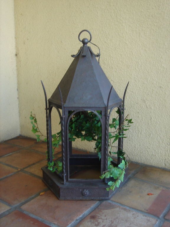 French Bronze Lantern/Chandelier