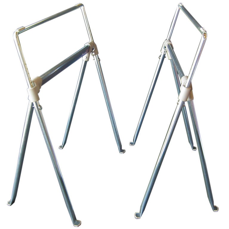 YPSILON-SET OF TRESTLE FOR TABLE TOP-BY ENZO MARI at 1stdibs