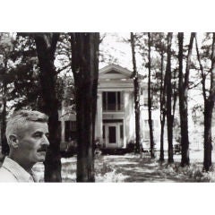 VintageIconic William Faulkner portrait by HENRY CARTIER-BRESSON