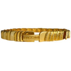 LINE VAUTRIN "Metro Stations" bronze Belt