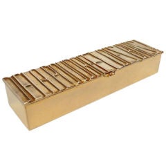 LINE VAUTRIN word-play box "Powder and Parties"