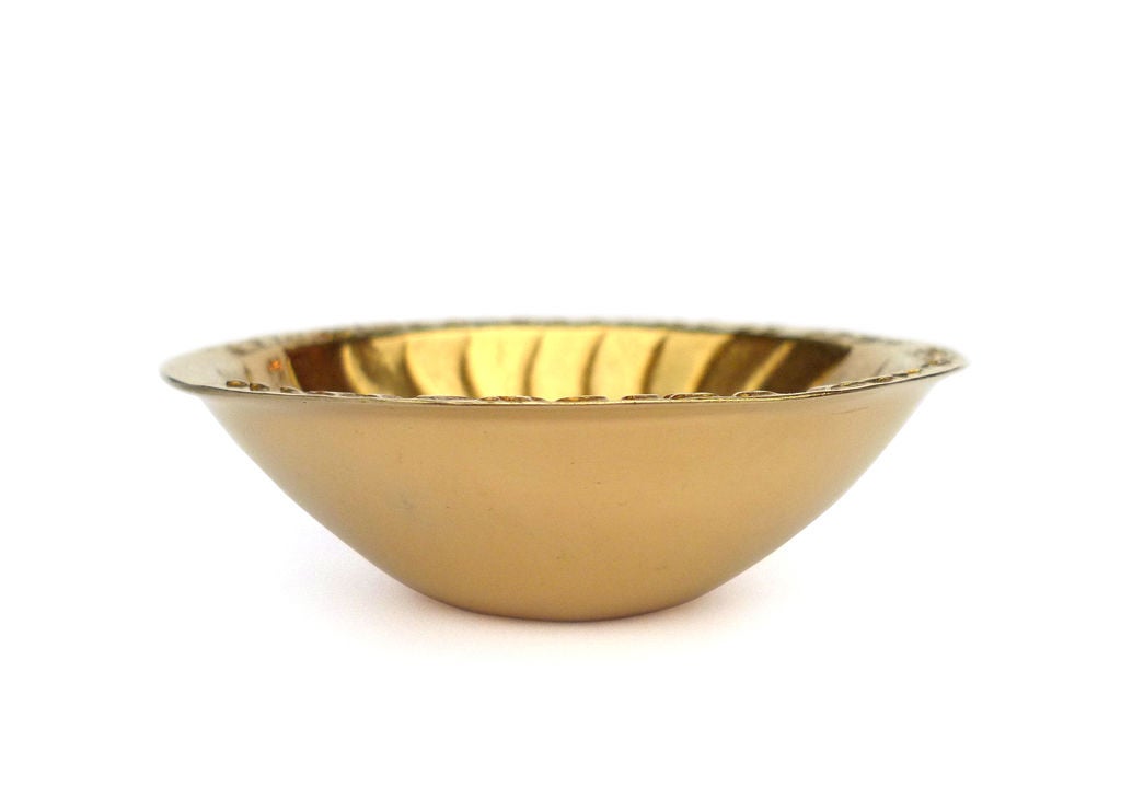 LINE VAUTRIN "The Twins" gilt bronze tray